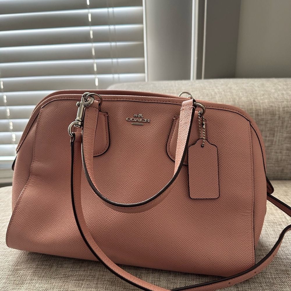Coach MINI NOLITA SATCHEL IN PINK